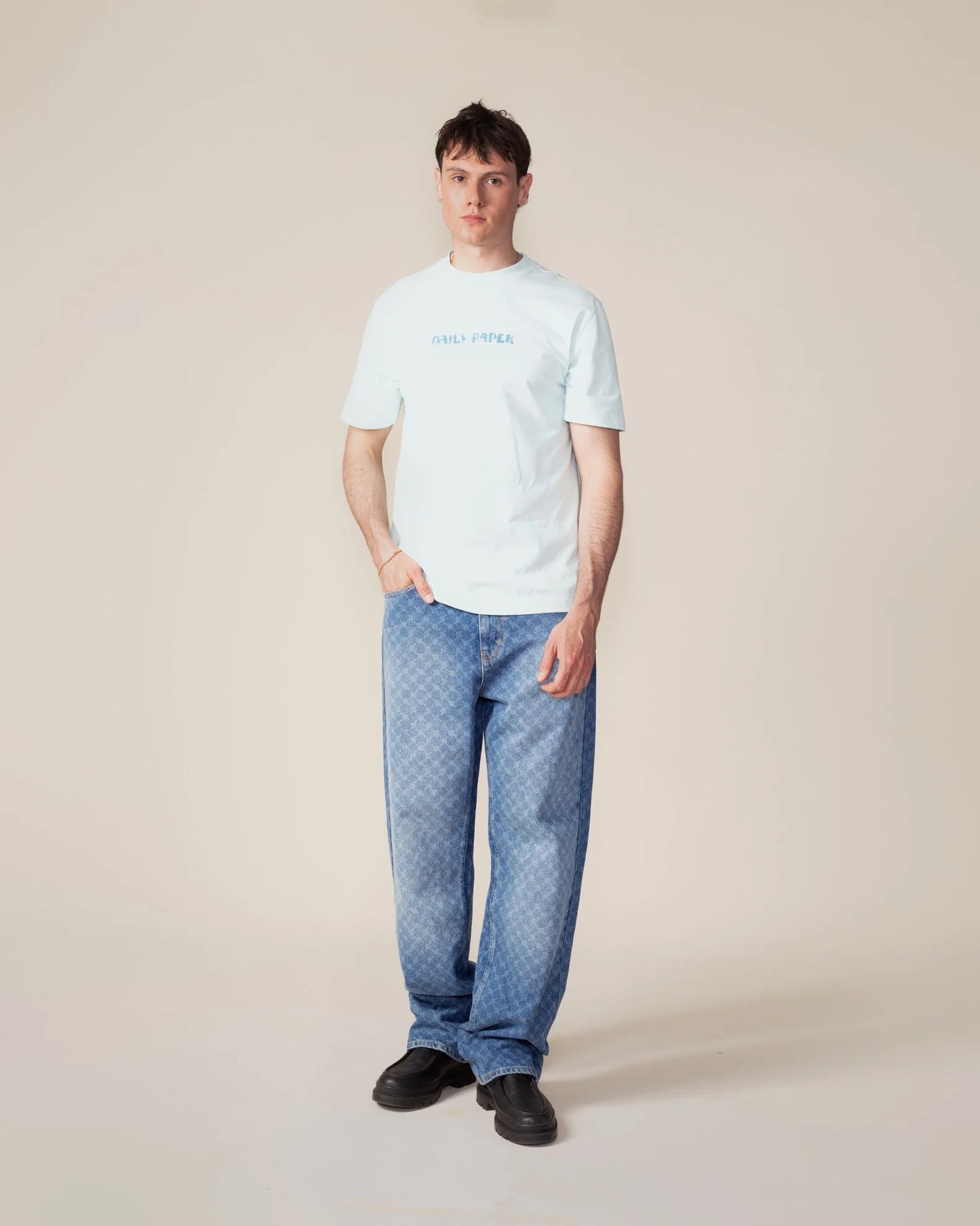 Saltwater Slide Blue Shield Focus T-Shirt