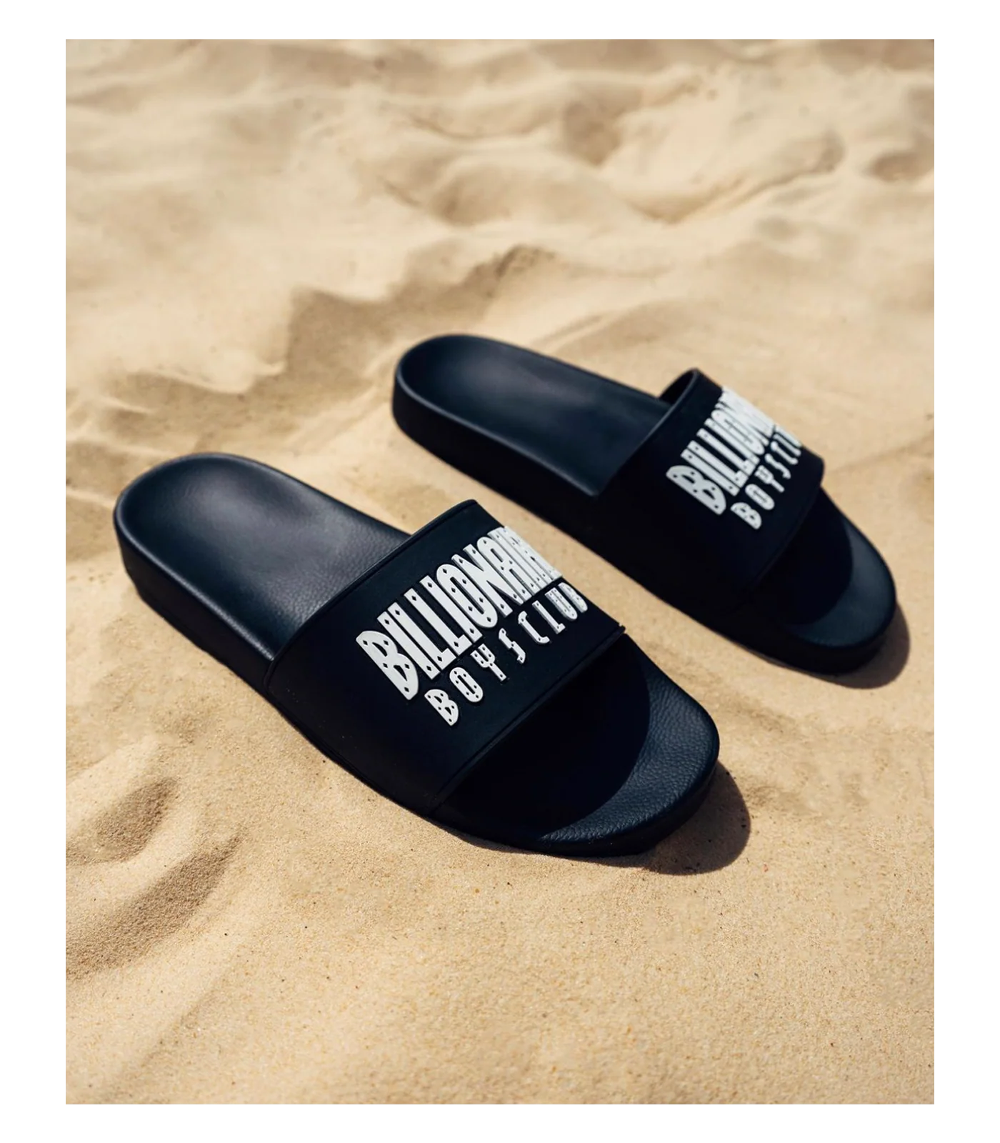 STRAIGHT LOGO SLIDES - BLACK