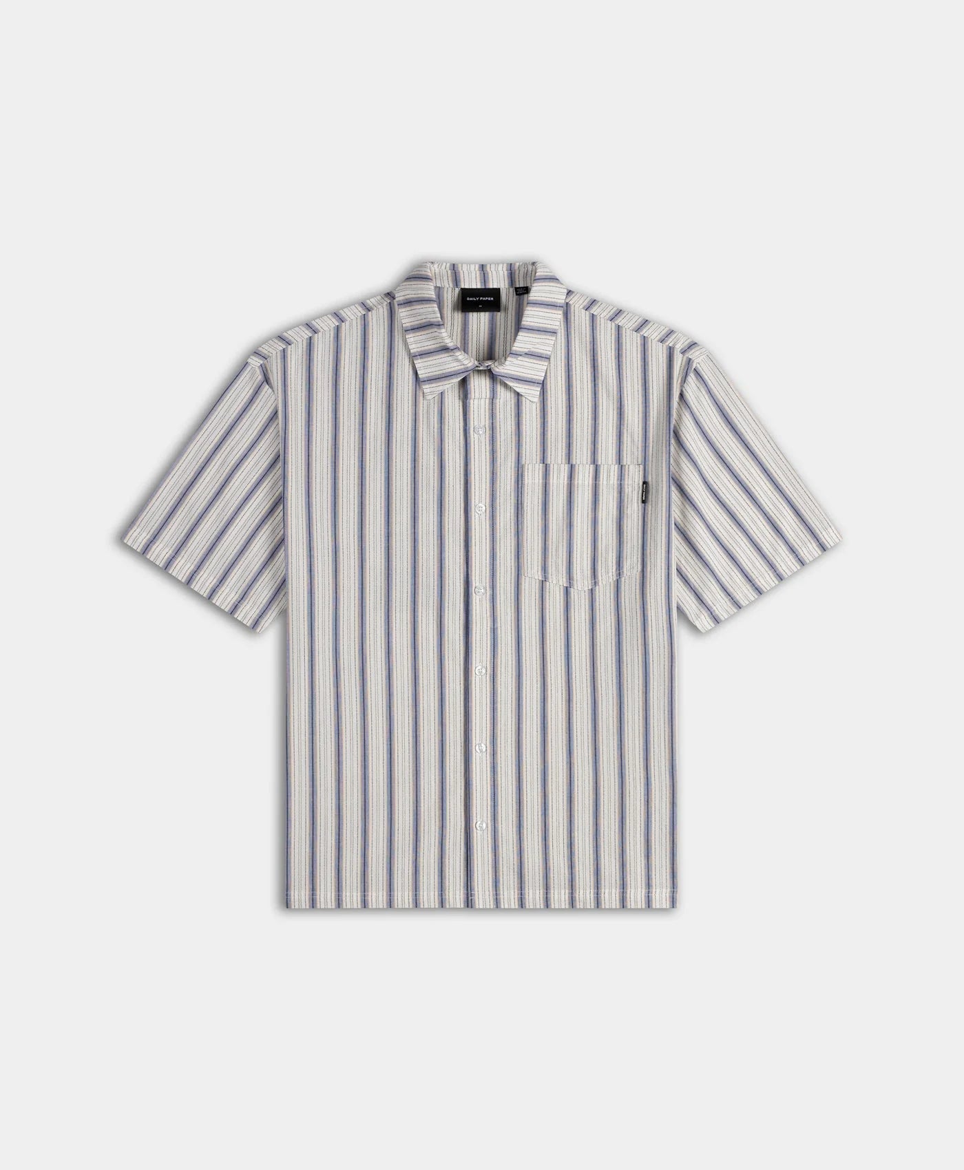 Blue Wing Teal DP Blocked SS Shirt