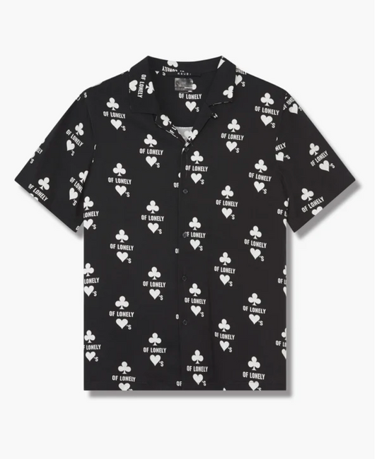 Klub Of Hearts Resort Ss Shirt Black