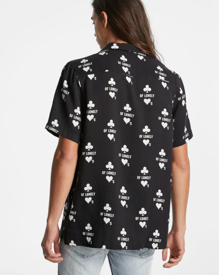 Klub Of Hearts Resort Ss Shirt Black