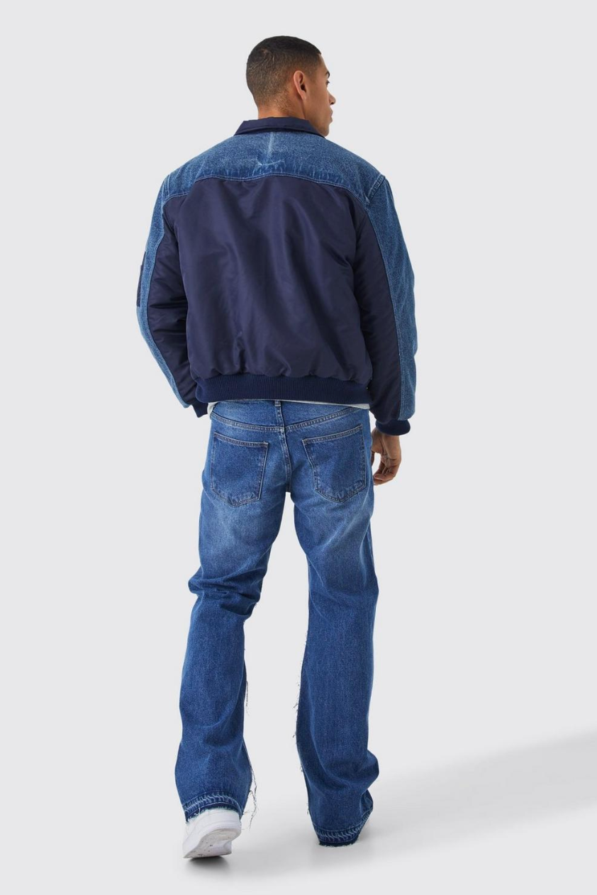 RELAXED RIGID FLARE SELF FABRIC OFFCL JEANS