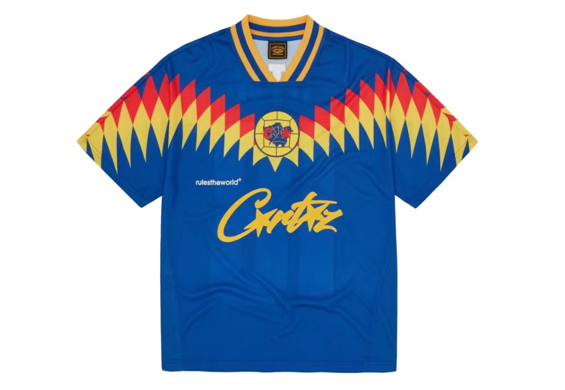 Corteiz Club RTW Football Jersey Blue