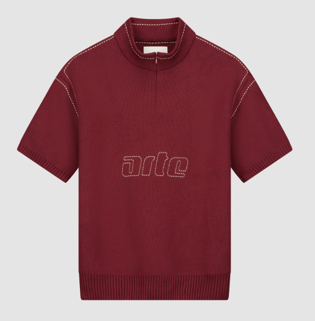 Kane Logo Knit - ~Red