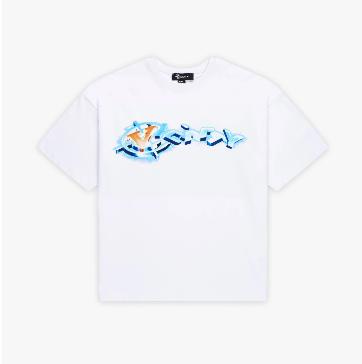 CHROME LOGO TEE WHITE