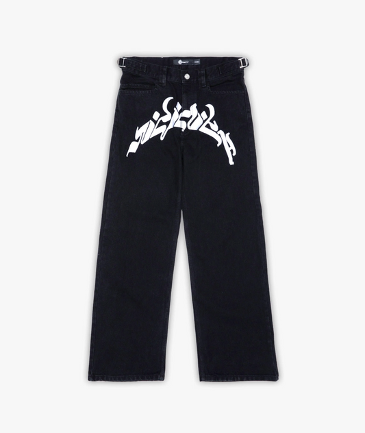 MIRAGE DENIM BLACK / WHITE