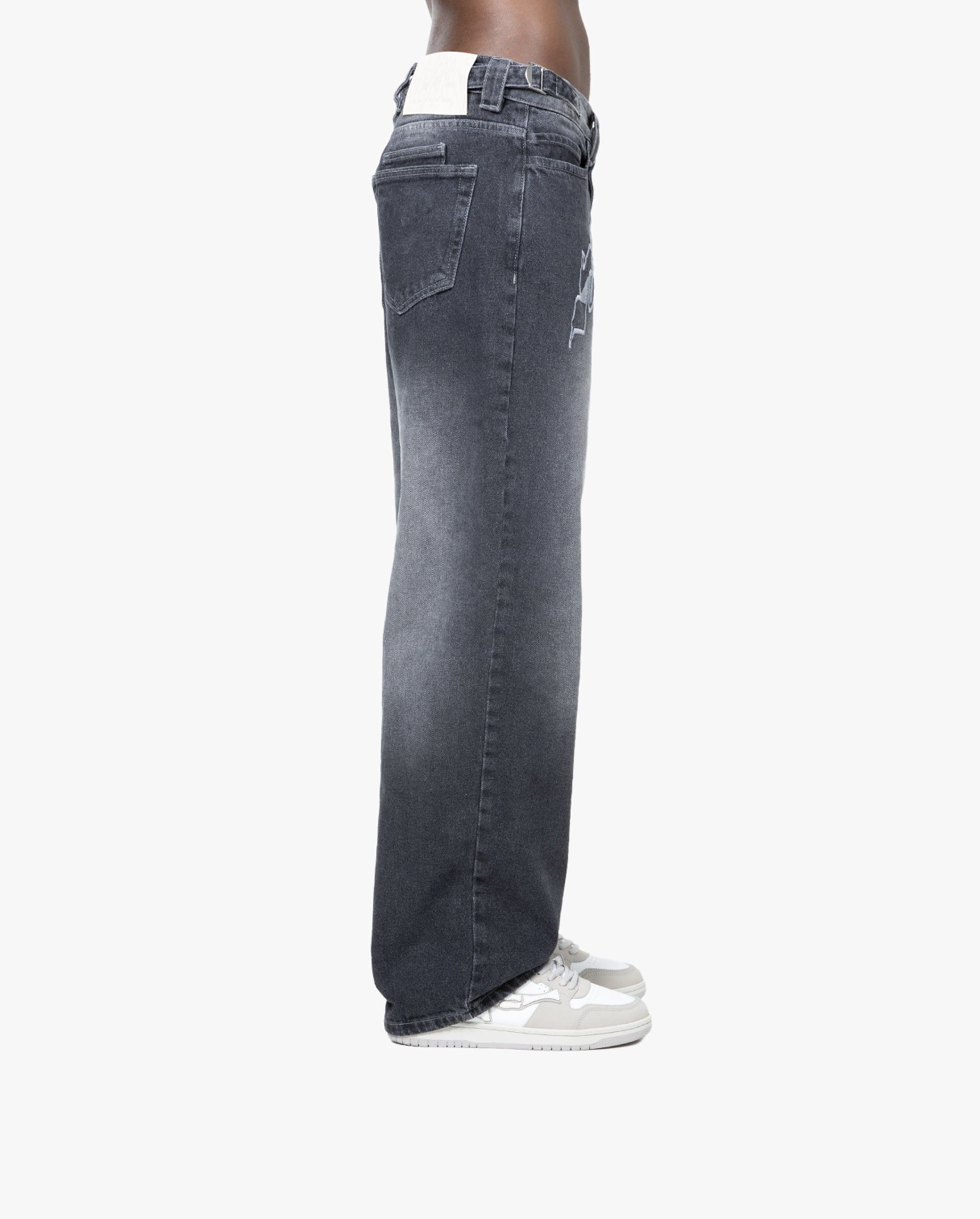 OUTLINED MIRAGE DENIM GREY / WHITE