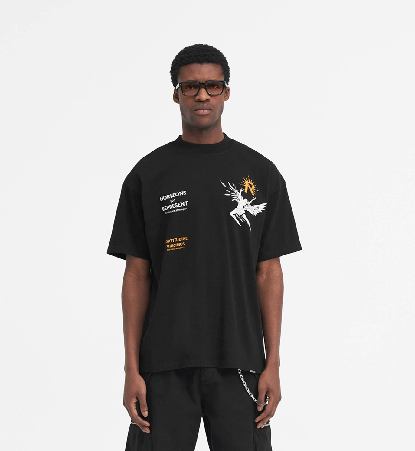 ICARUS T-SHIRT - JET BLACK