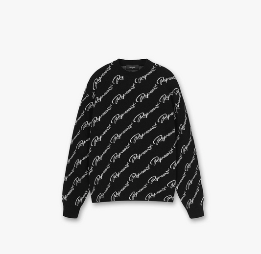 REPRESENT JACQUARD SWEATER