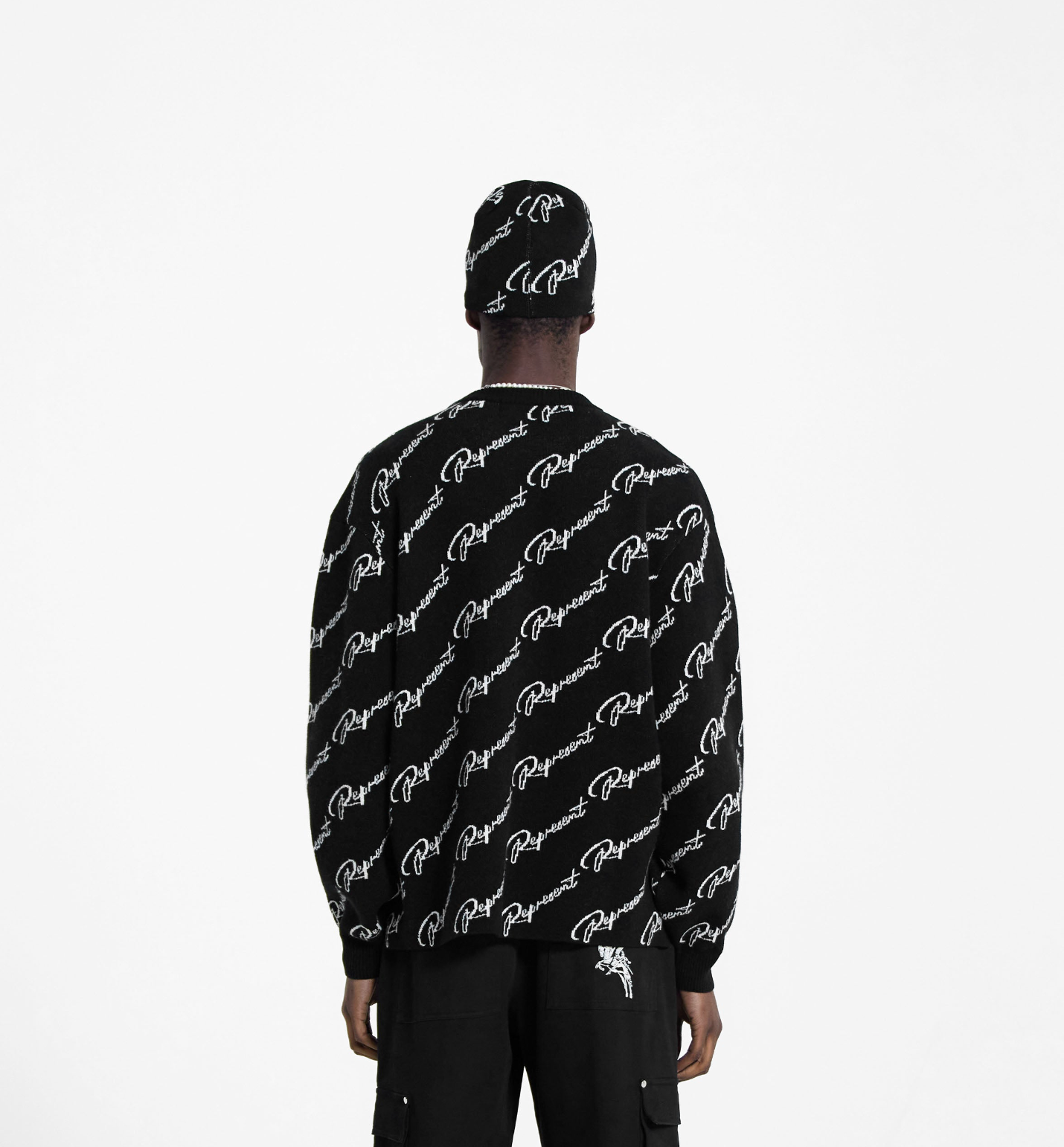 REPRESENT JACQUARD SWEATER