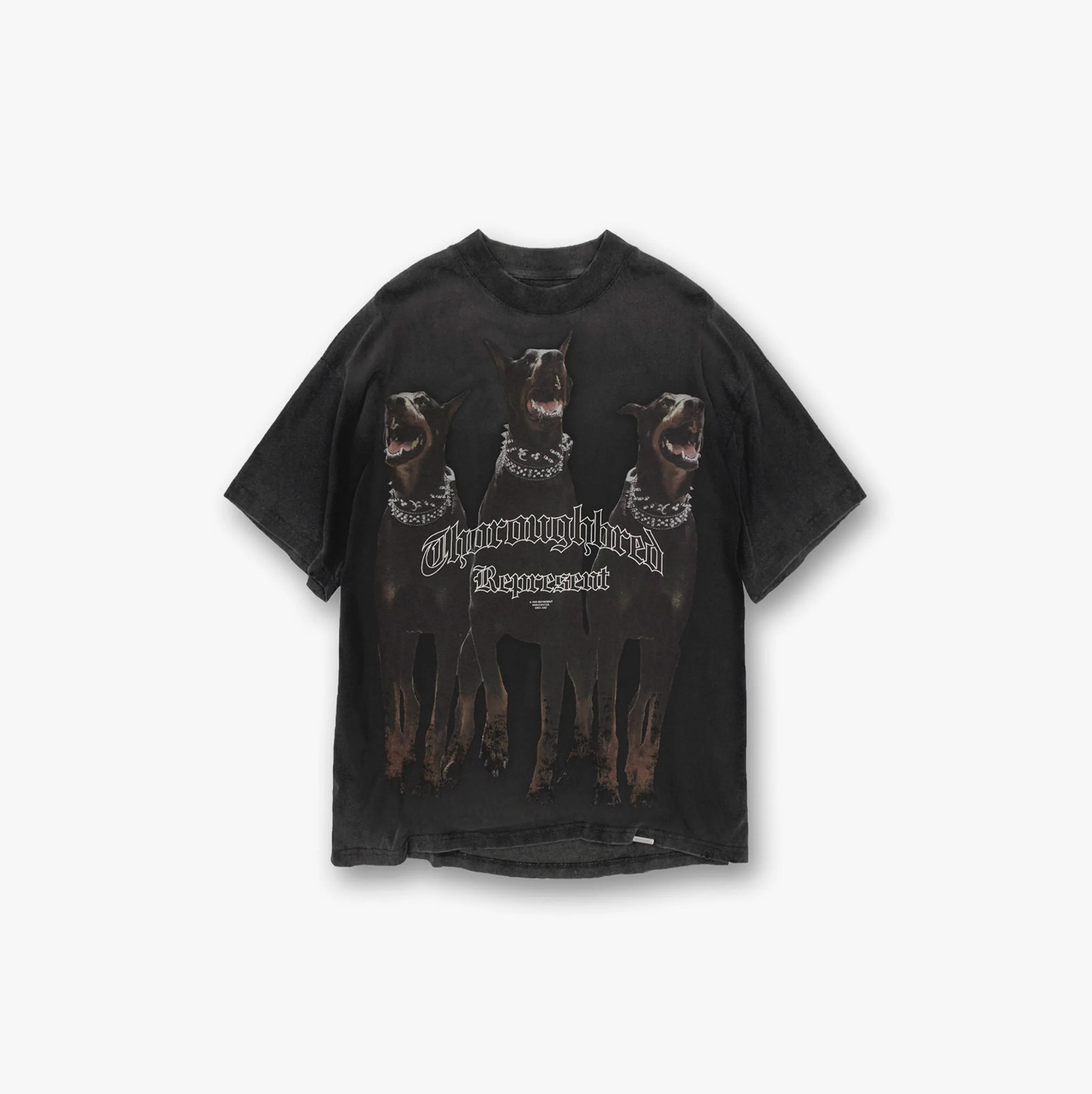 THOROUGHBRED T-SHIRT - VINTAGE BLACK