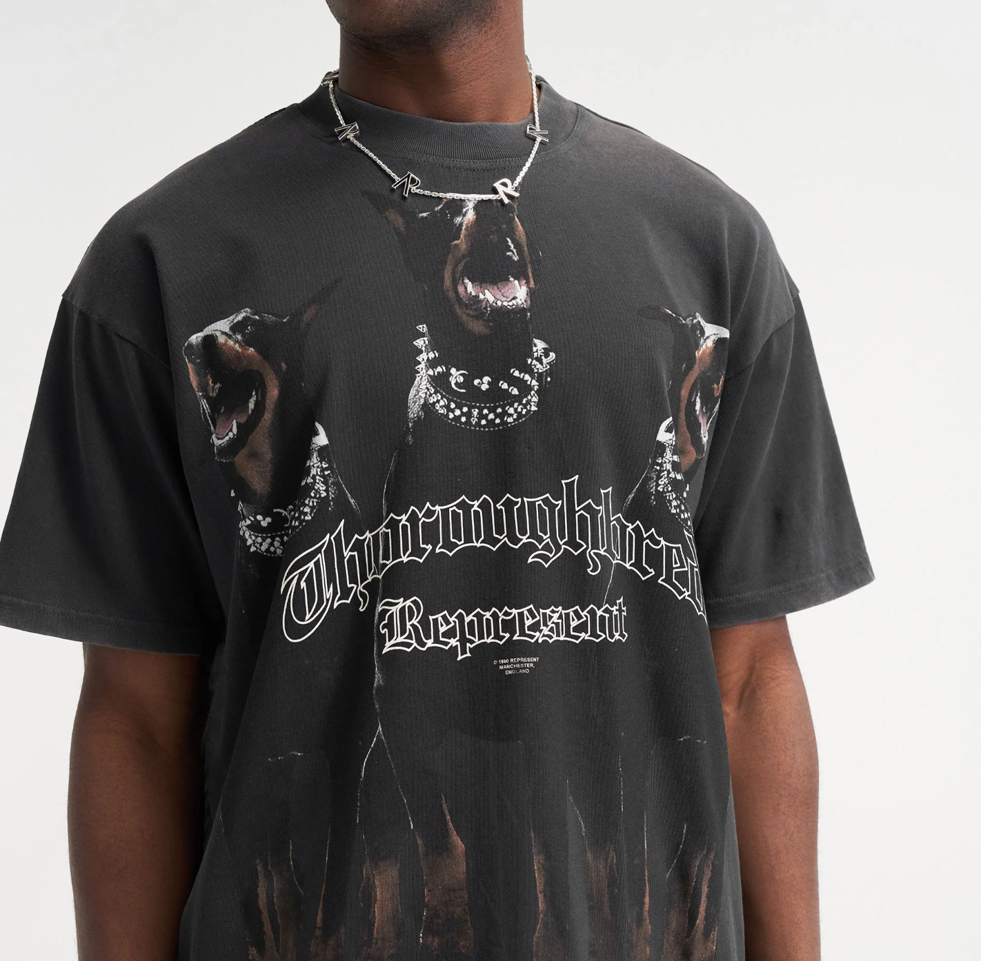 THOROUGHBRED T-SHIRT - VINTAGE BLACK