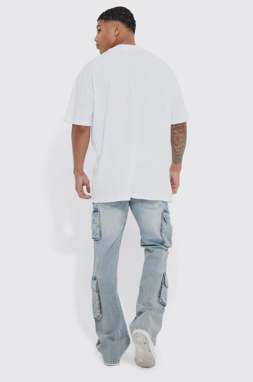 BAGGY FIT CARGO JEANS