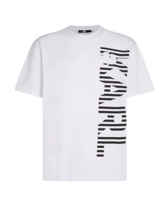 vertical-logo organic-cotton T-shirt