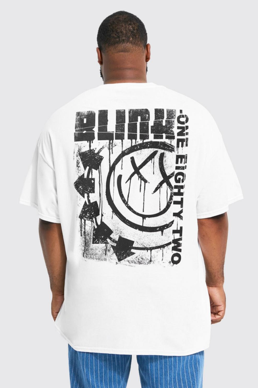 Plus Blink 182 License T-shirt