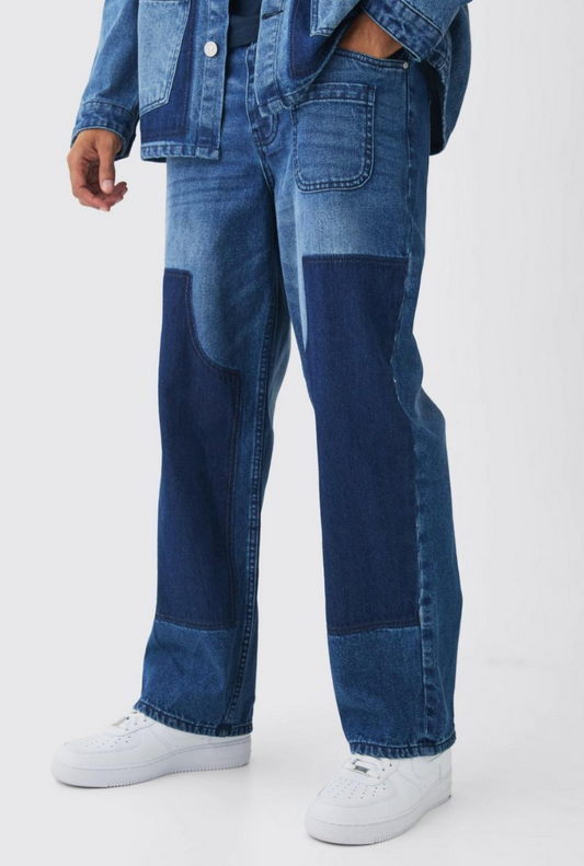 Rigid Baggy Carpenter Dyed Jeans