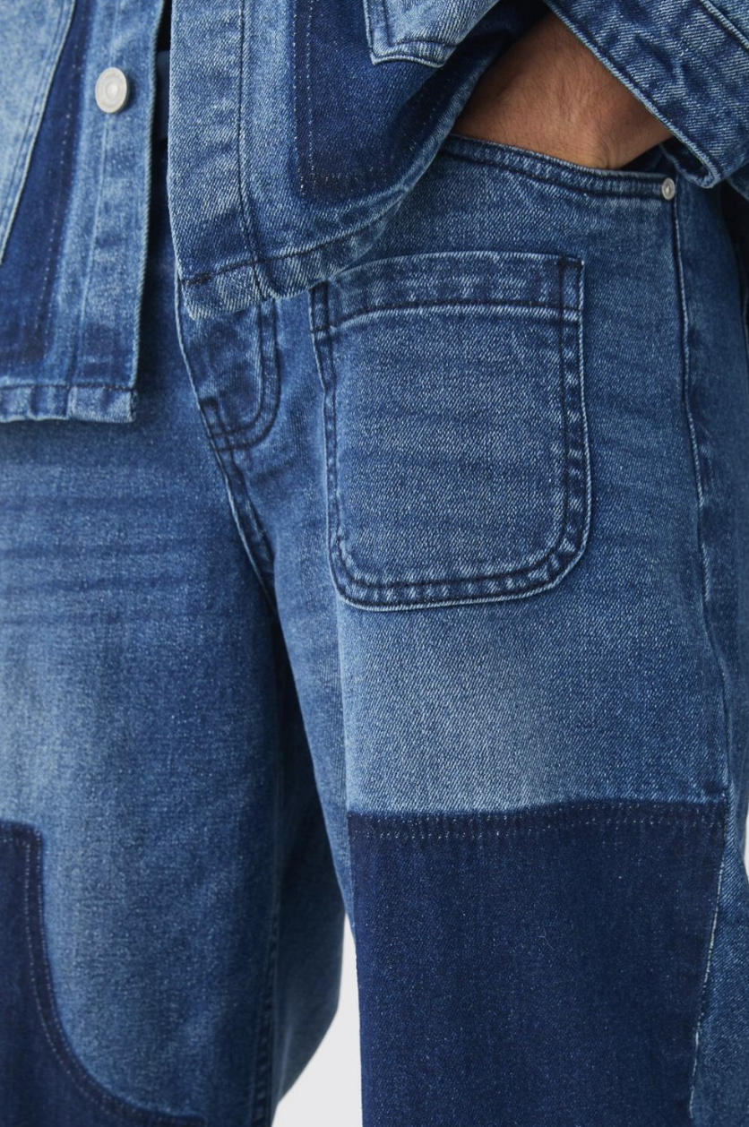 Rigid Baggy Carpenter Dyed Jeans