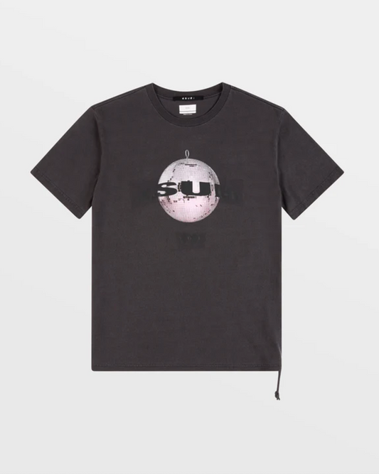 disco kash tee ss tee washed black