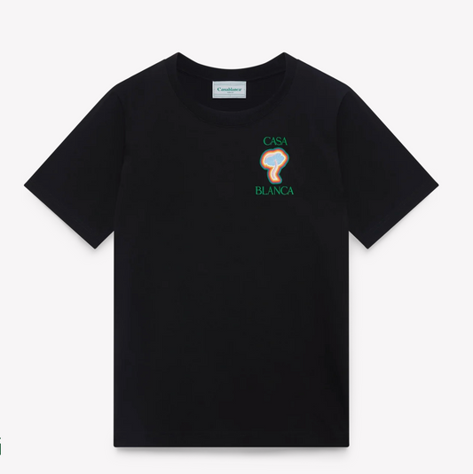 Black Rainbow Mushroom T-Shirt