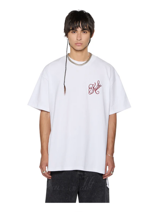 kursed ekcess ss tee true white