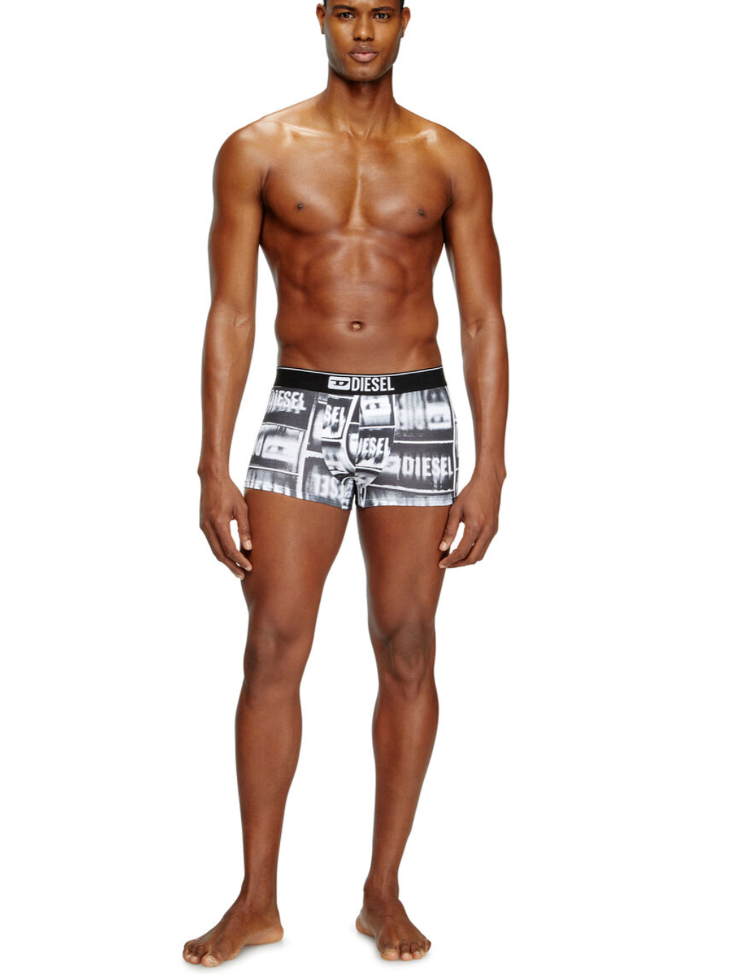 Three-pack boxer briefs in stretch cotton