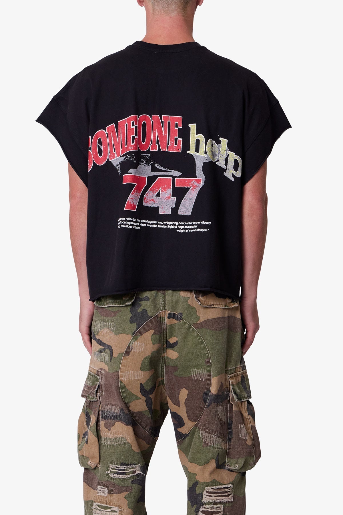 Snake Cutoff Tee