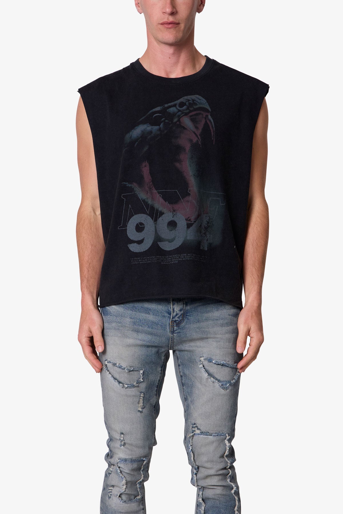 SNAKE VENOM CUT OFF TEE