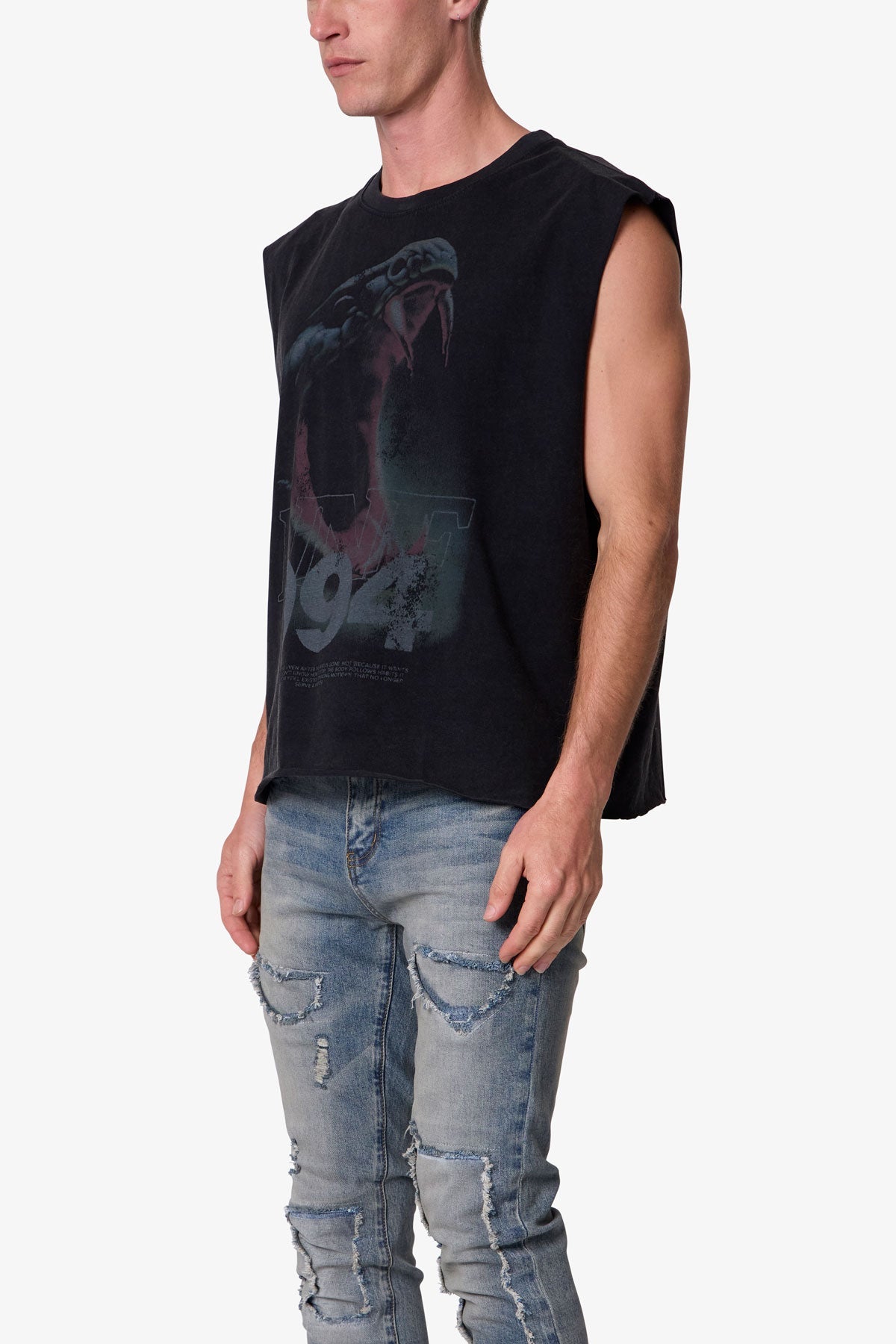 SNAKE VENOM CUT OFF TEE