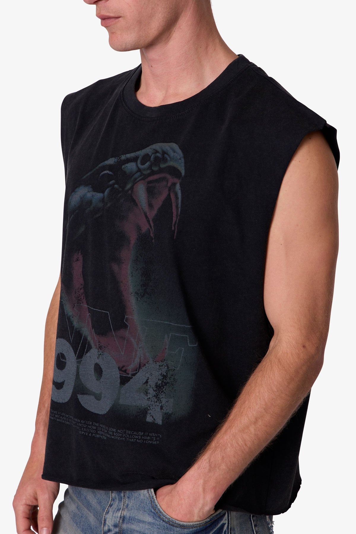 SNAKE VENOM CUT OFF TEE