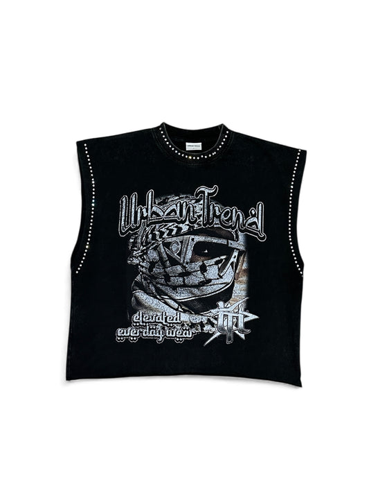 Chrome Fade Graphic Tank