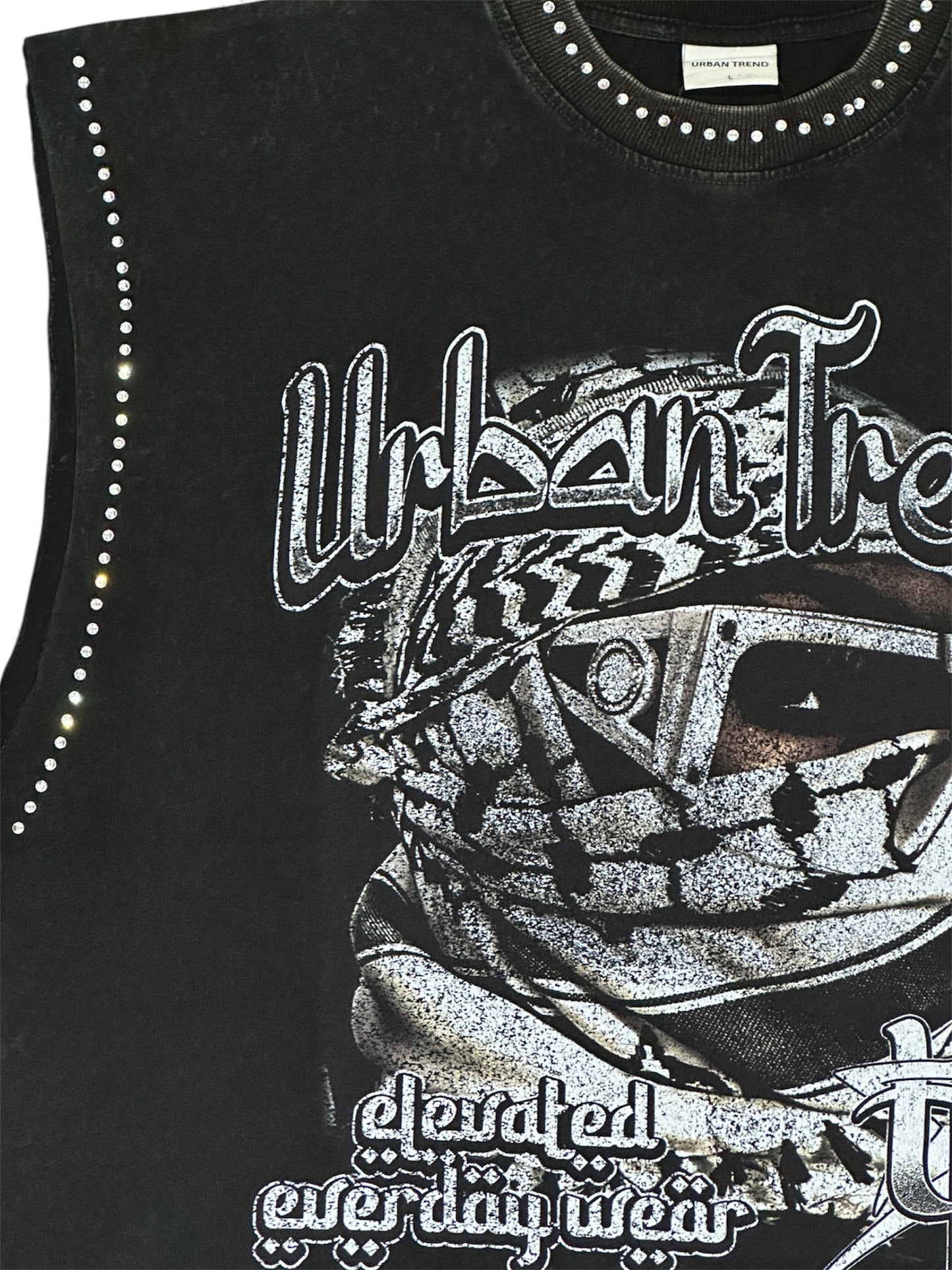 Chrome Fade Graphic Tank