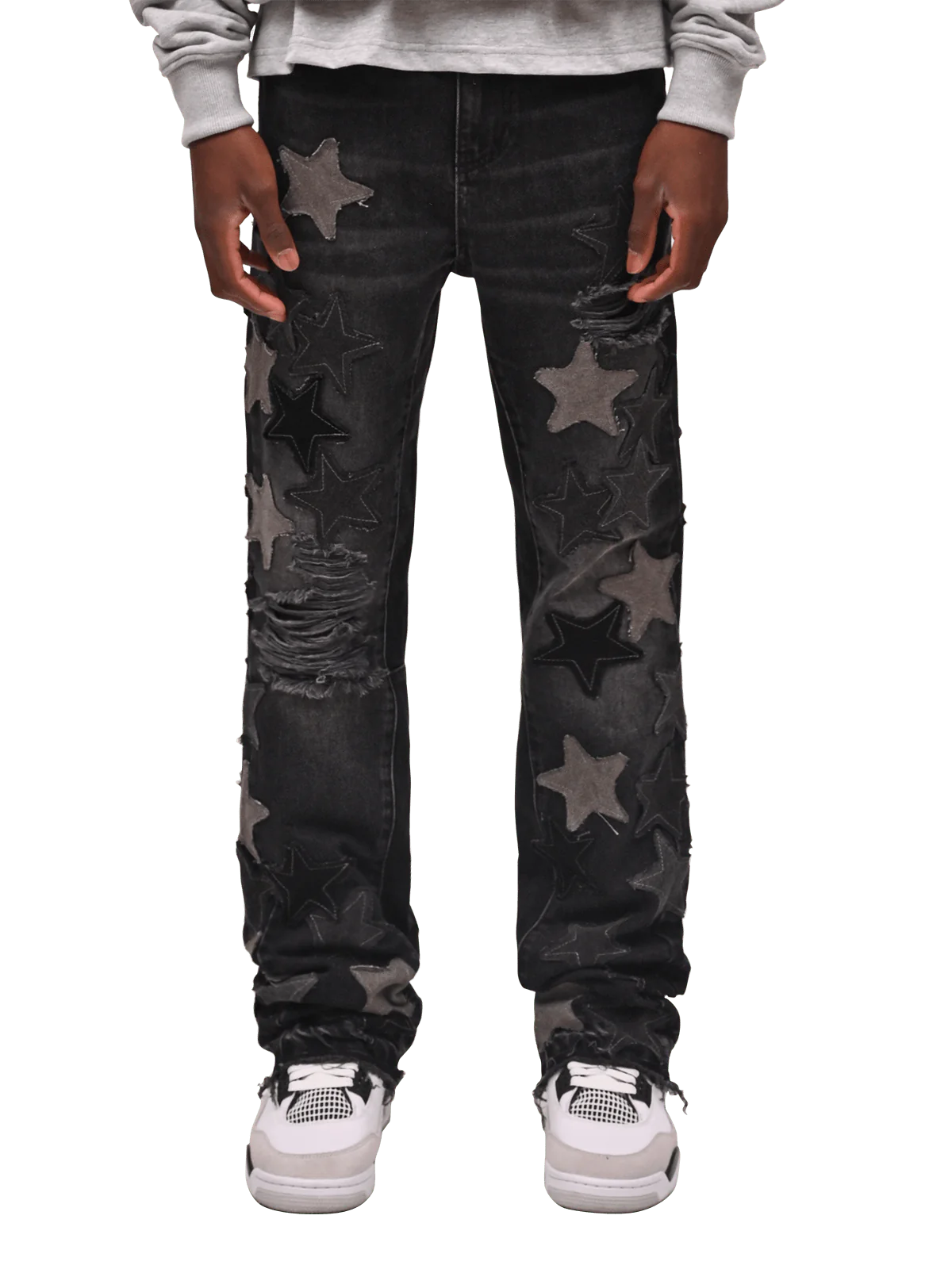 Star Flare Denim - Black