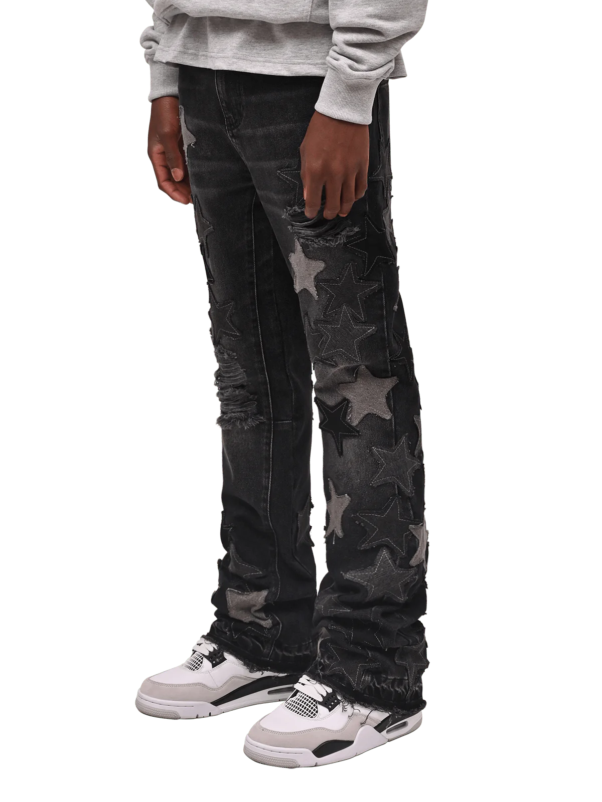 Star Flare Denim - Black