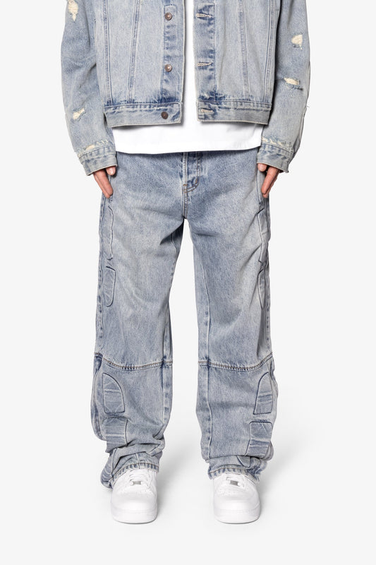 ULTRA BAGGY MOTO DENIM