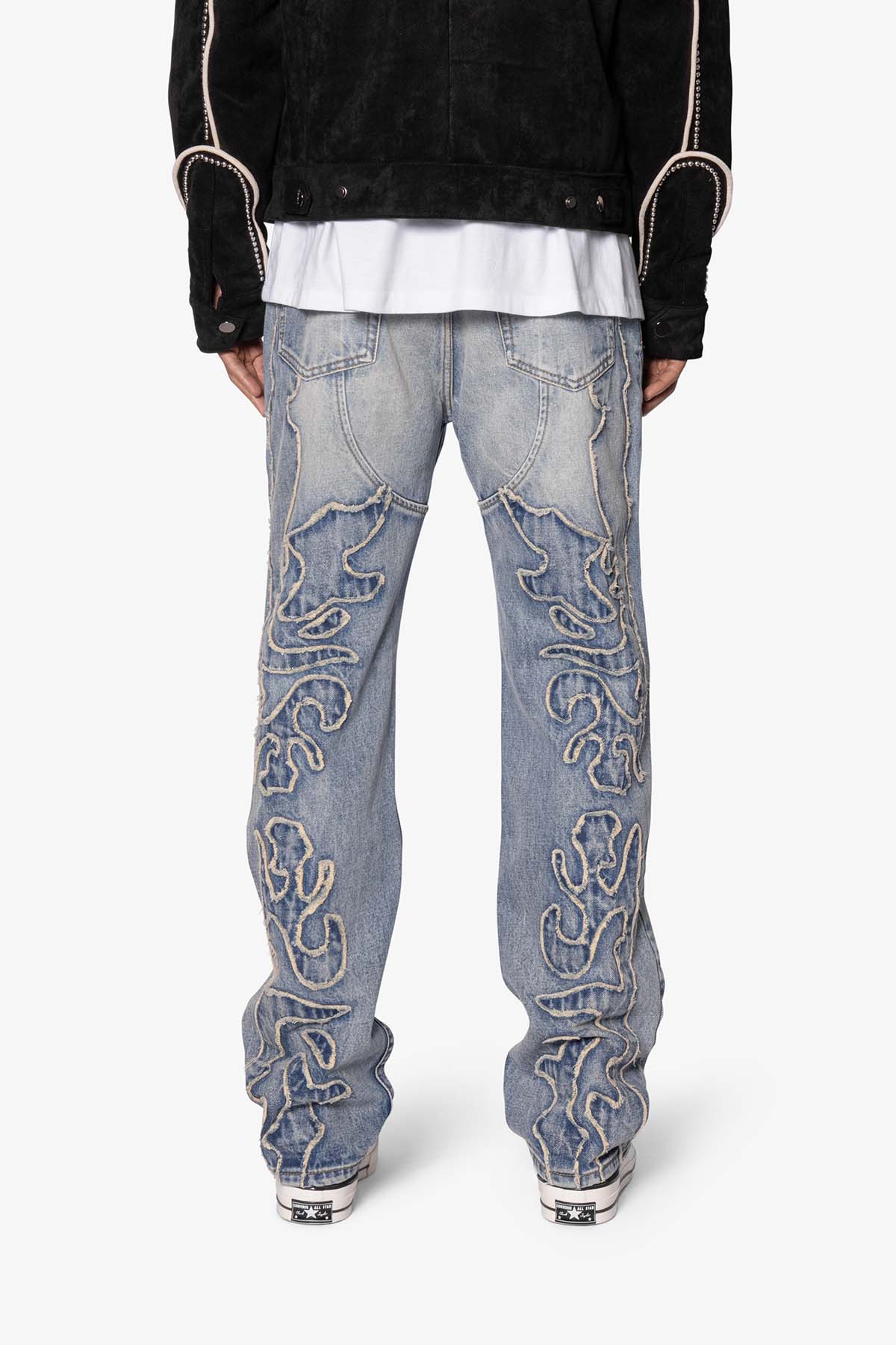 V691 WESTERN BAGGY DENIM