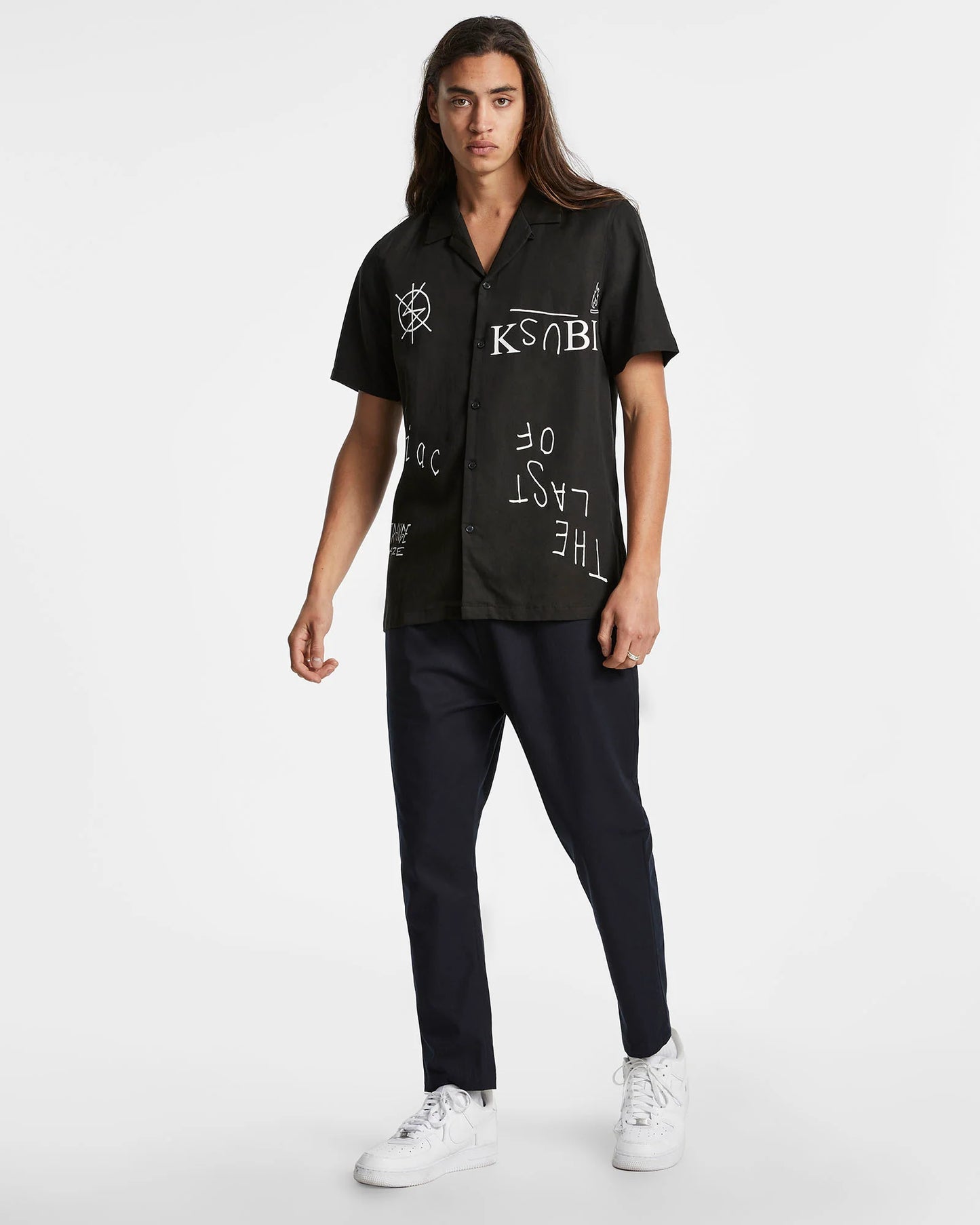 Last Maniac Resort Ss Shirt Black