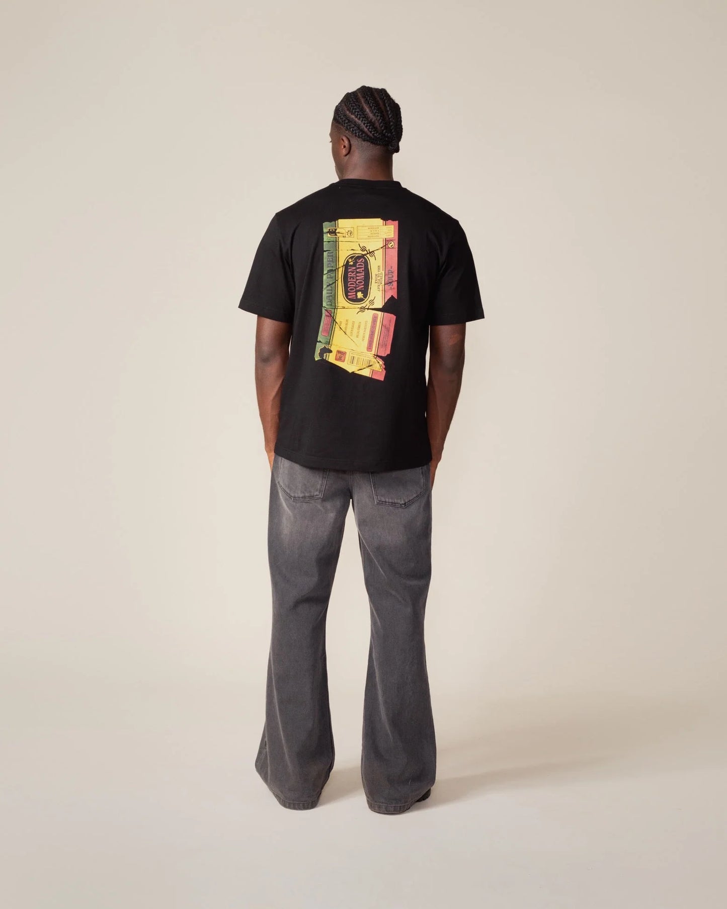 Black Wrapper T-Shirt