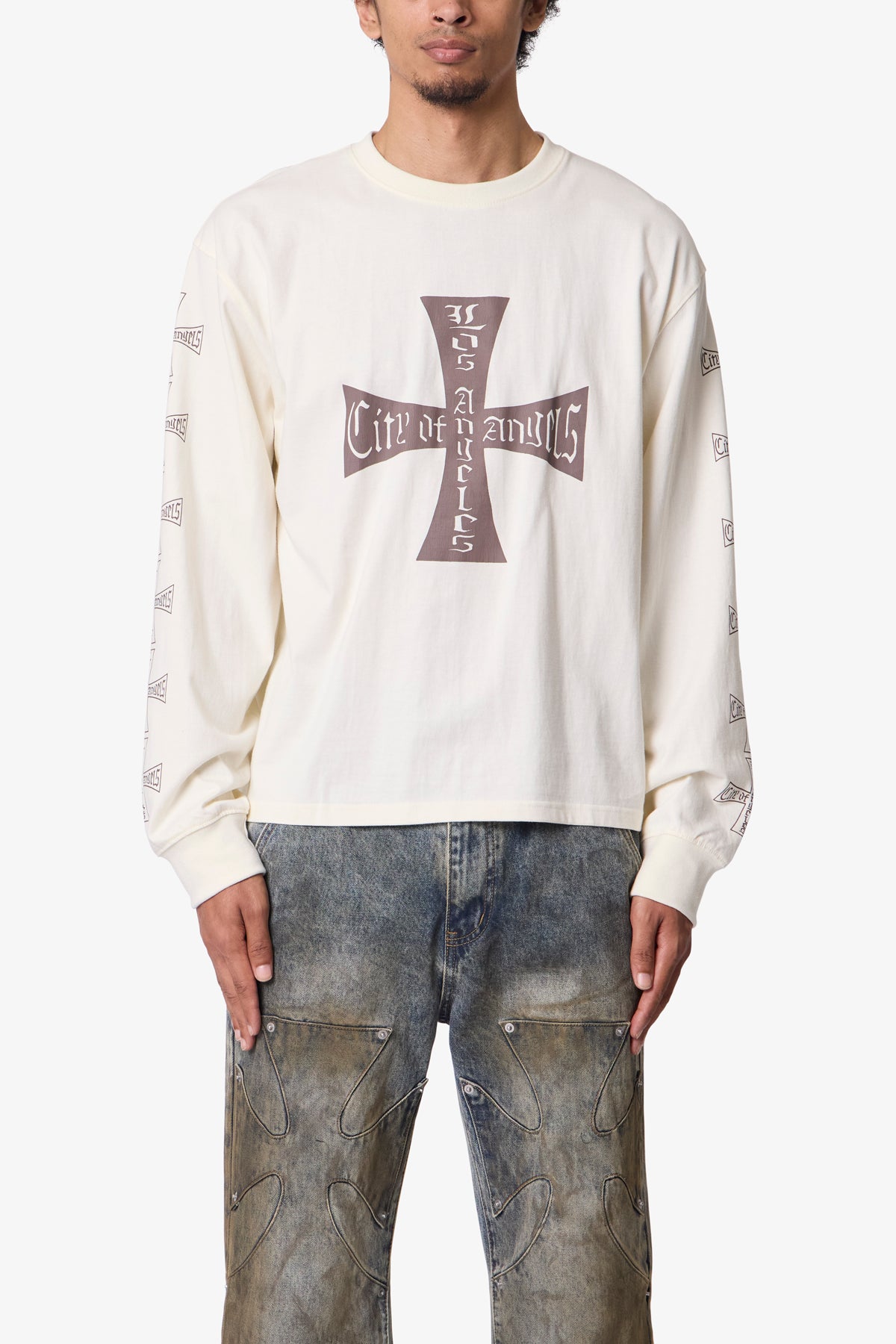 WASHED LA L/S TEE