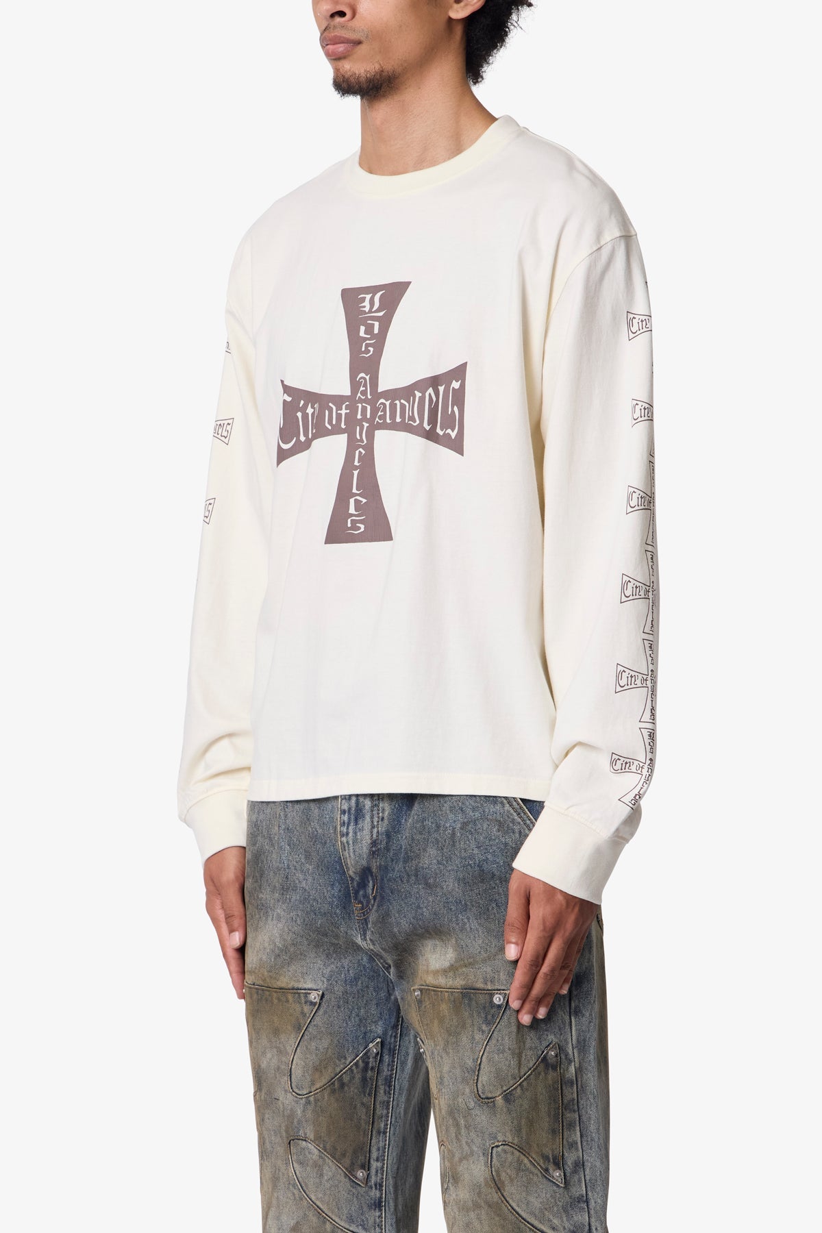 WASHED LA L/S TEE