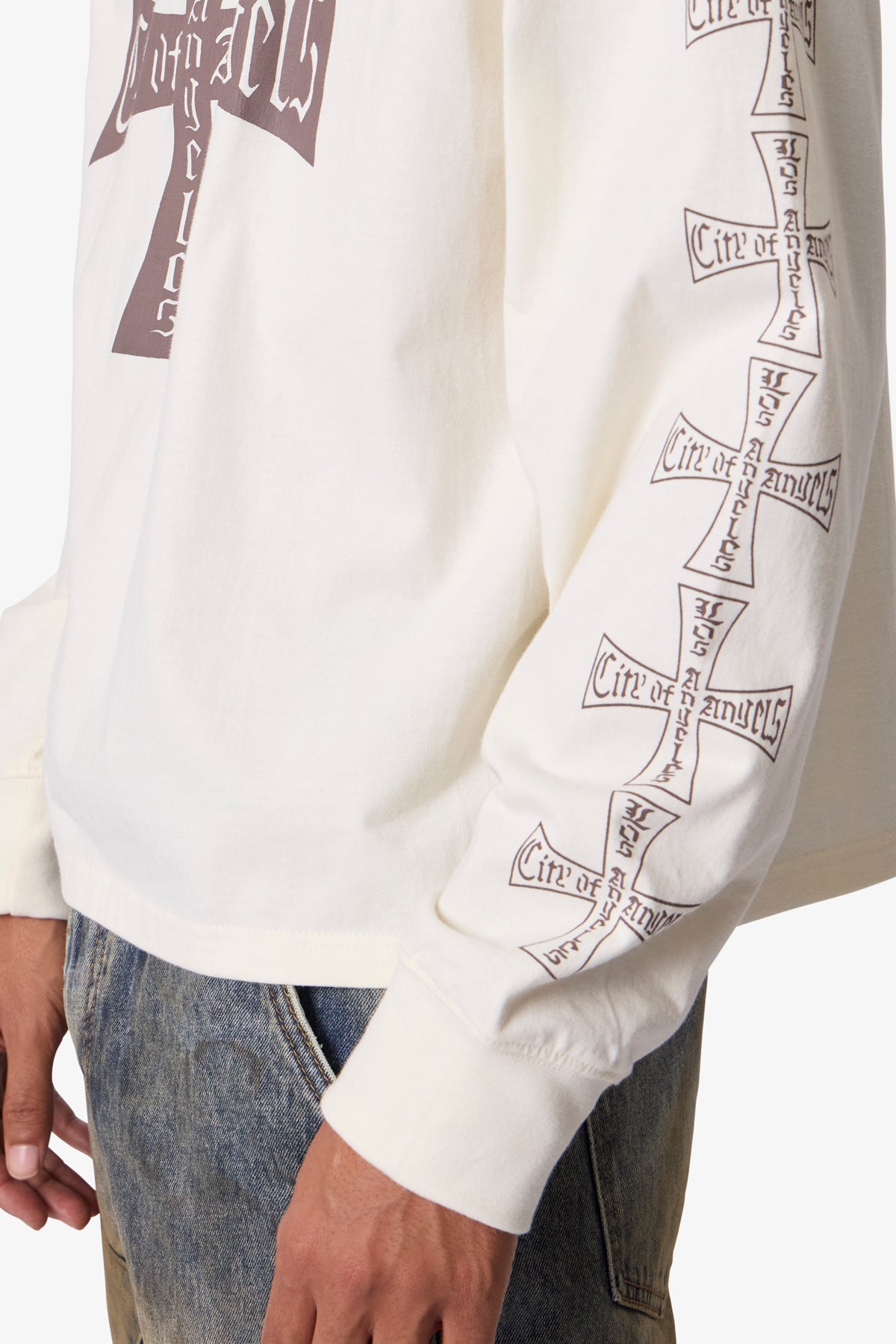 WASHED LA L/S TEE