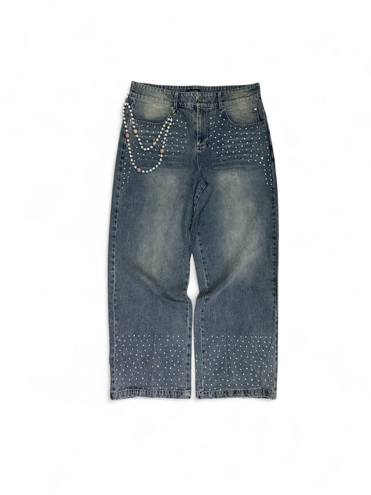 Chrome Riot Jeans - Washed Blue