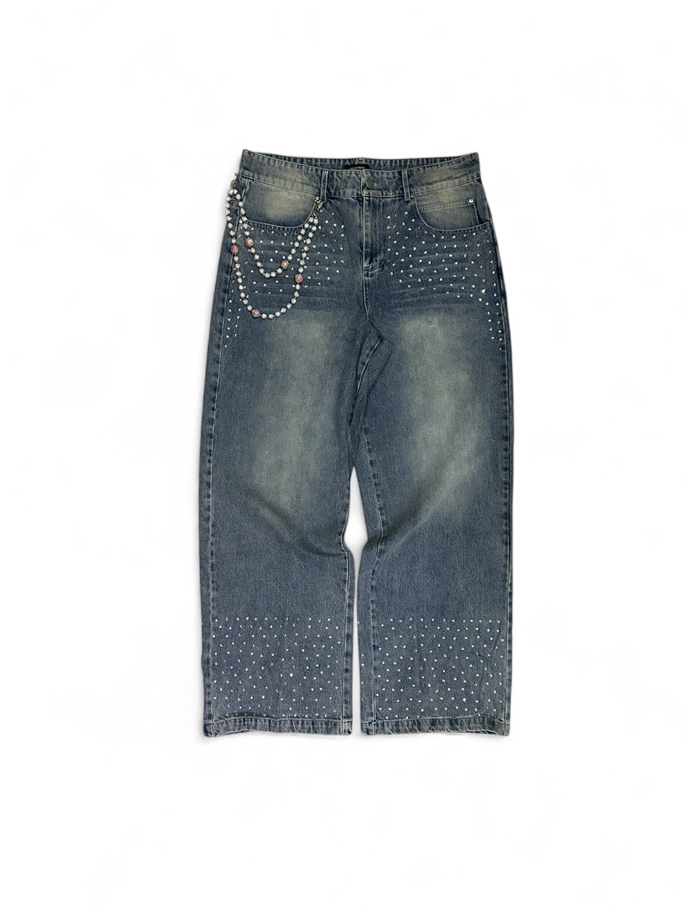 Chrome Riot Jeans - Washed Blue – URBAN TREND LUXURY