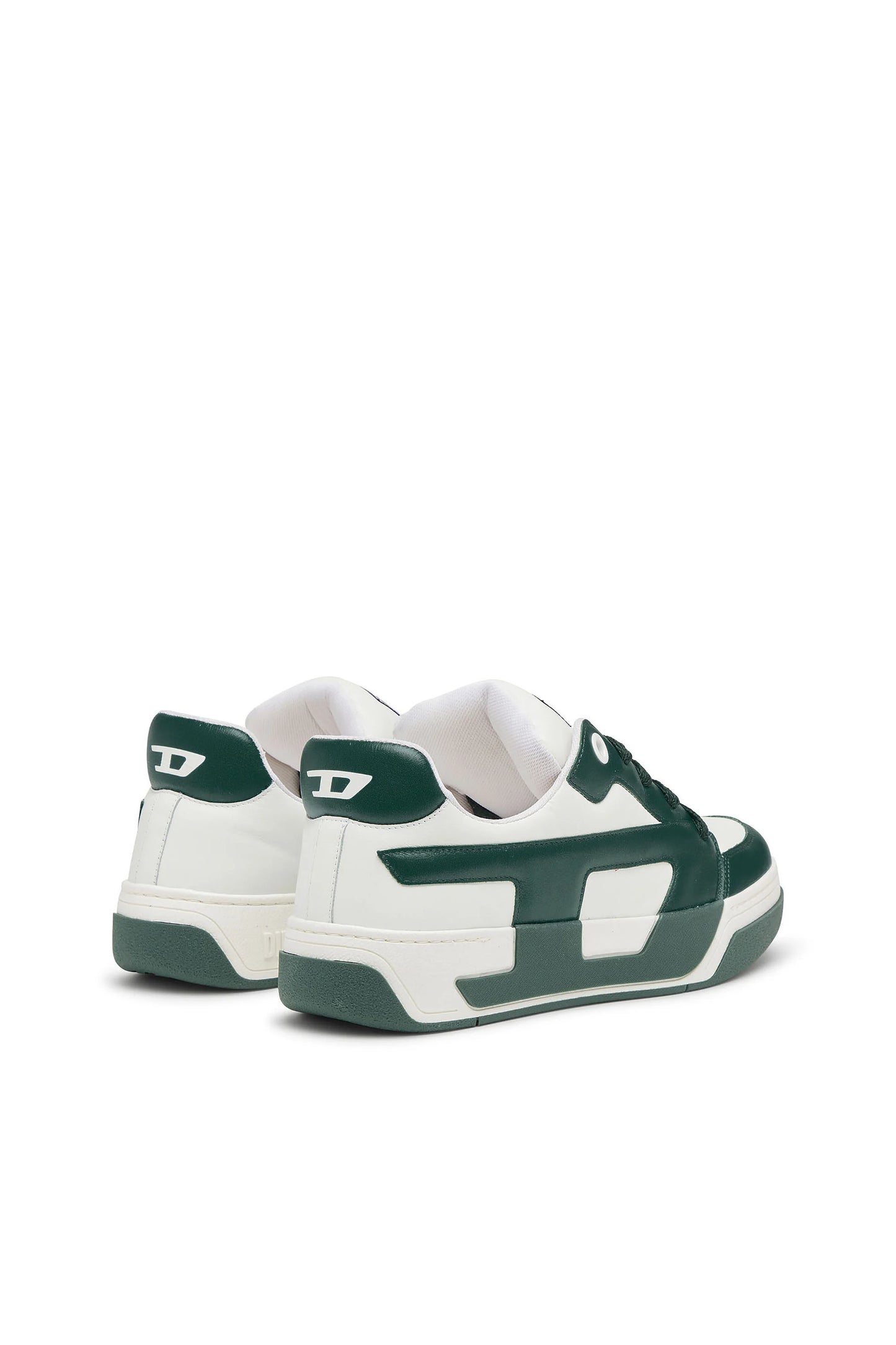 D-Ollie-Sneakers in colour-block leather