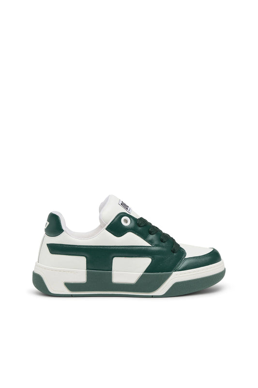 D-Ollie-Sneakers in colour-block leather