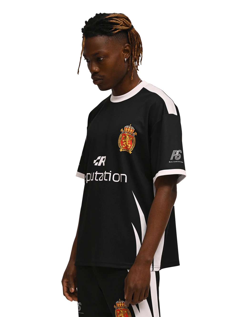 FOOTBALL JERSEY - BLACK