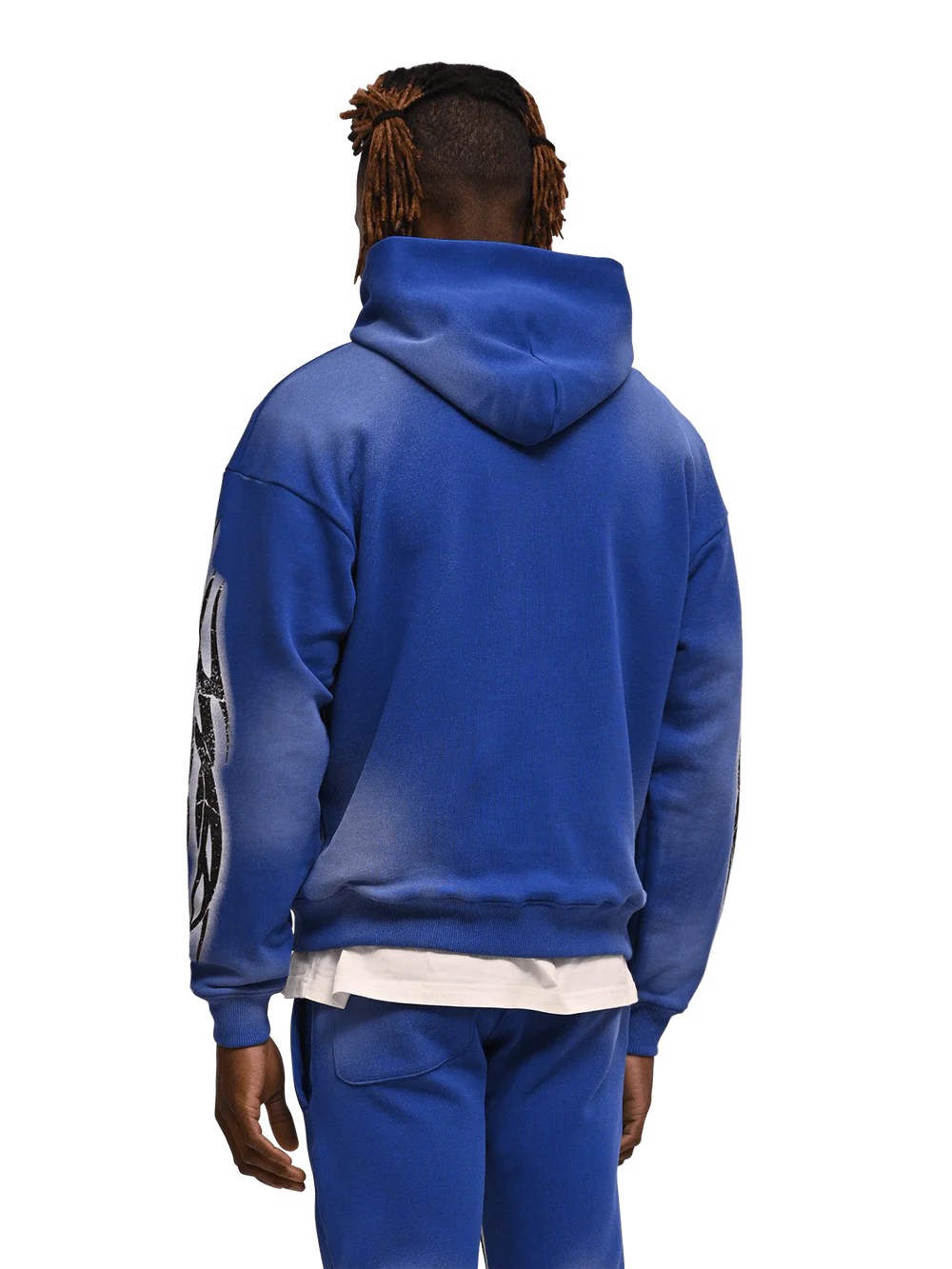 TRIBAL HOODIE - ROYAL BLUE