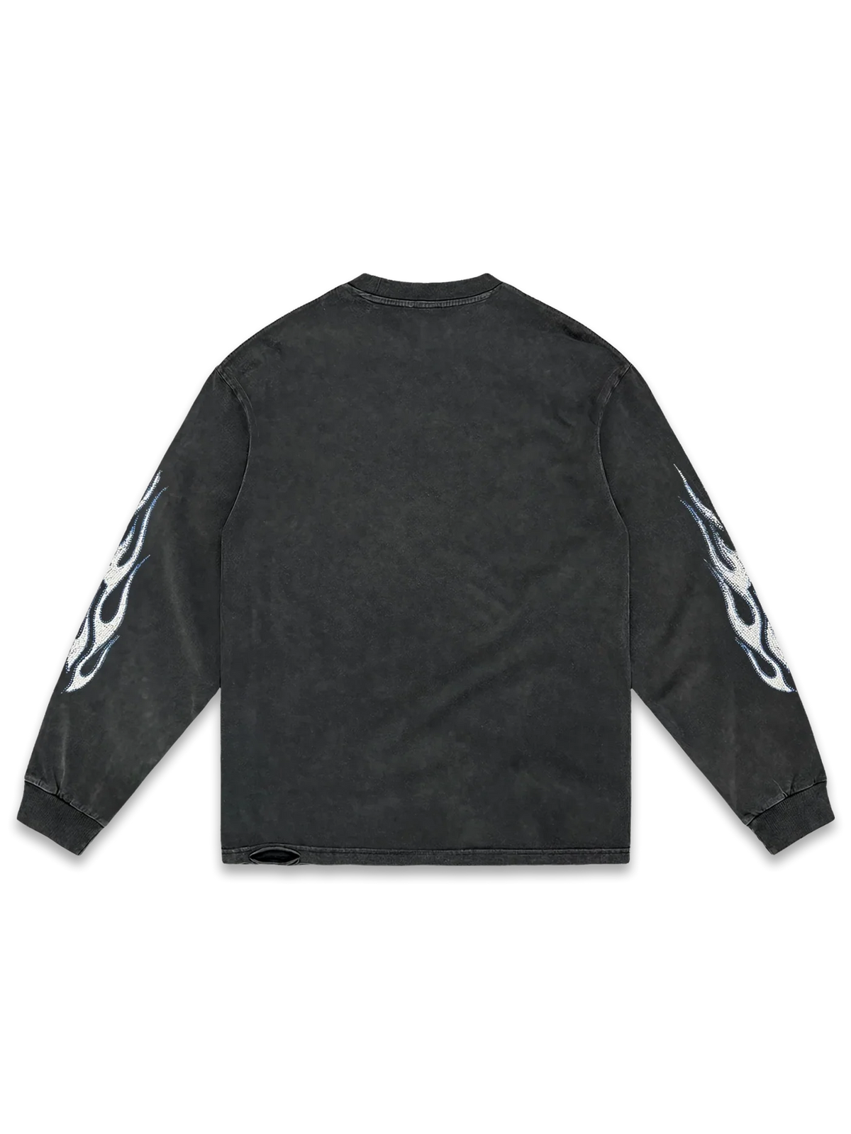 Blue Flames Long Sleeve Tee