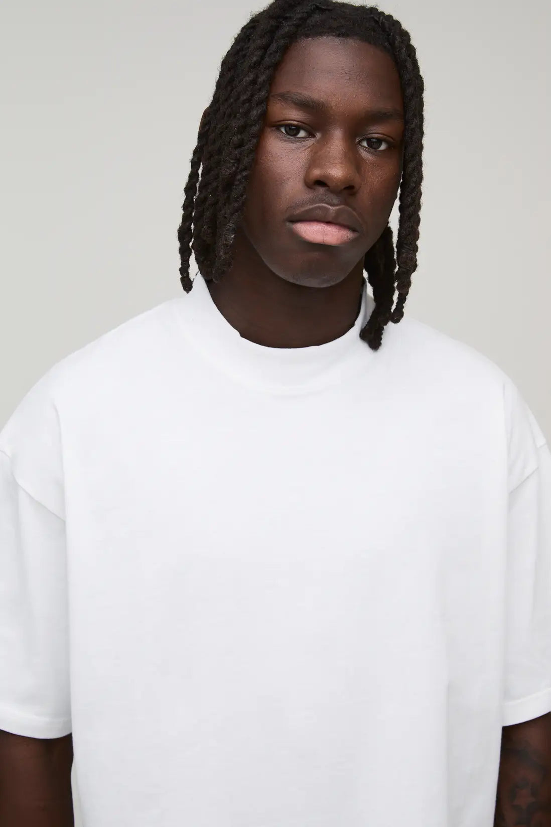 Essential Oversized Extended Neck T-Shirt