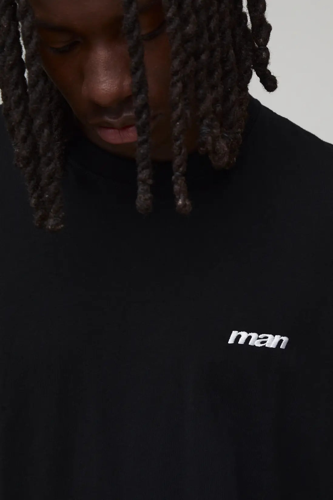 Oversized Man Sport Embroidered Washed T-Shirt