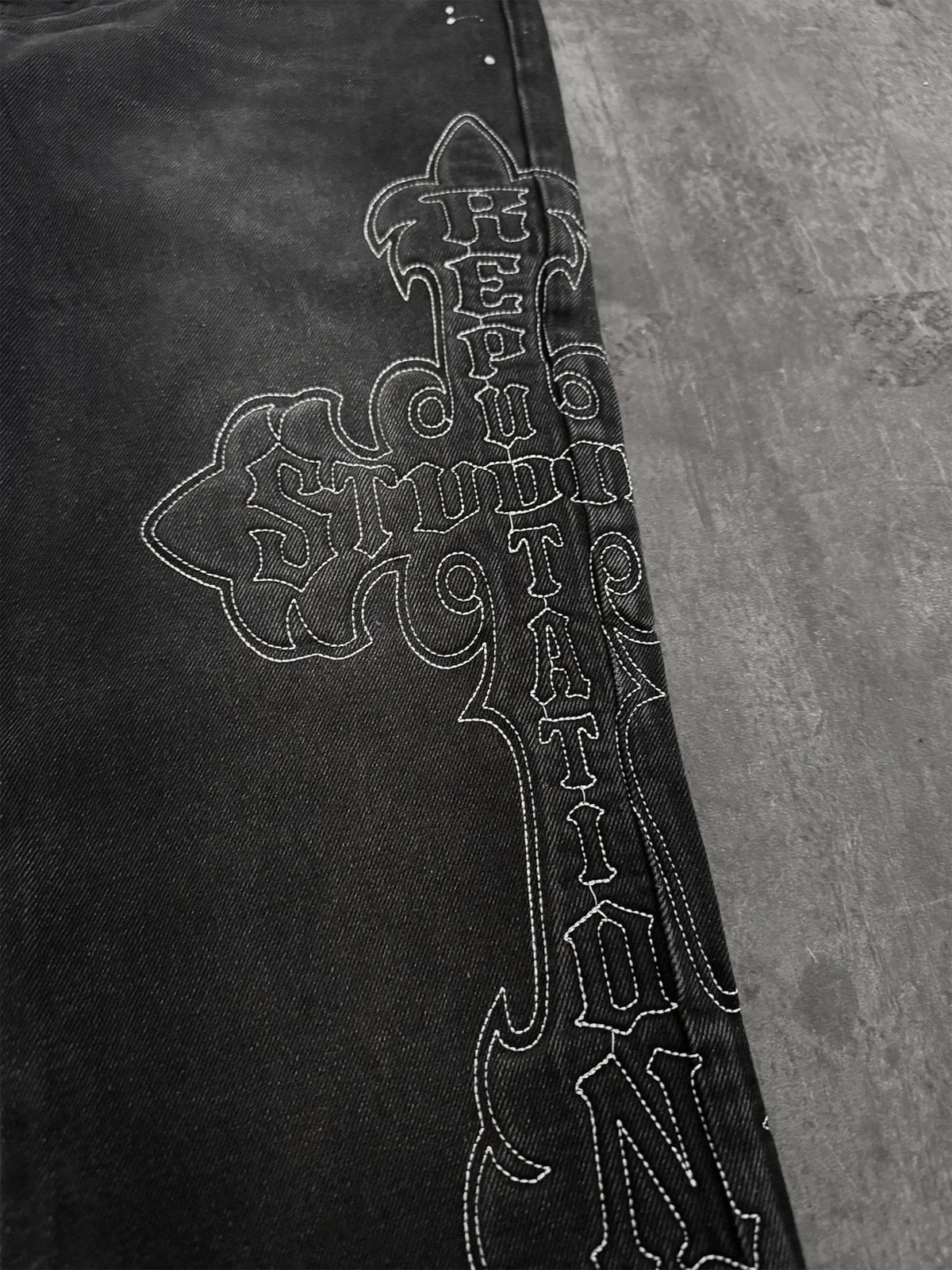 Cross Denim - Black